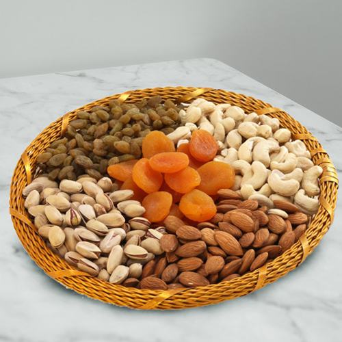 Healthy Basket of Dried Nuts for Mummy