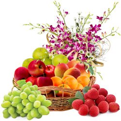Fruits Basket N Orchid Stems