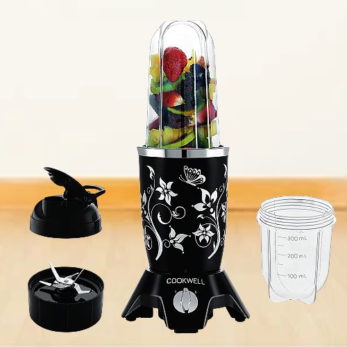 Classy COOKWELL Bullet Mixer Grinder in Black