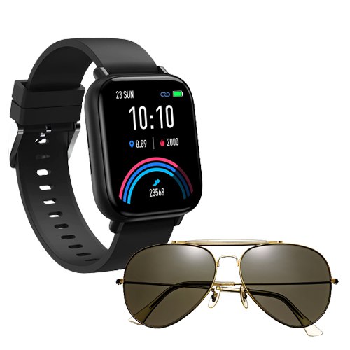 Wonderful Bluetooth Smart Watch N Polarized Sunglasses