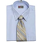 Full Sleeves Matching Shirt and  Tie from Raymonds