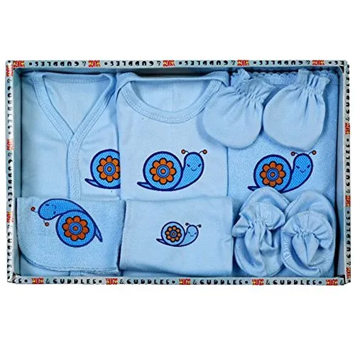 Gift set for new born 0 to 1 year cotton fabric