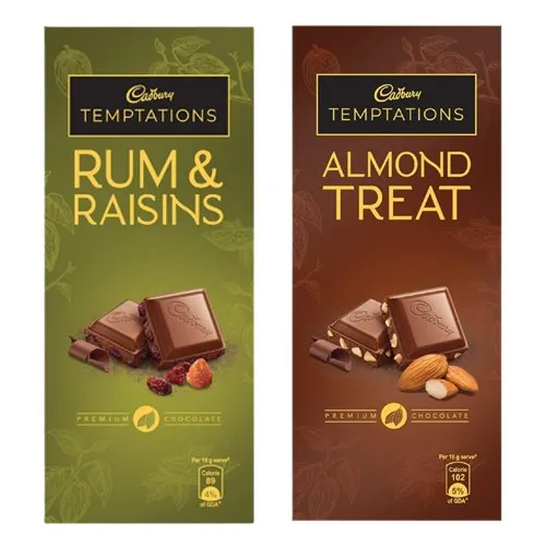 Special Cadbury Temptation Bars