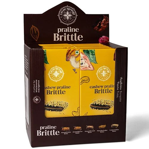 Irresistible Cashew Praline Brittle Indulgence