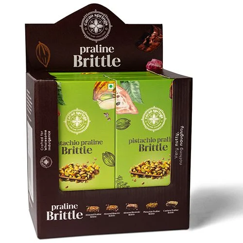 Wholesome Pistachio Praline Brittle Box