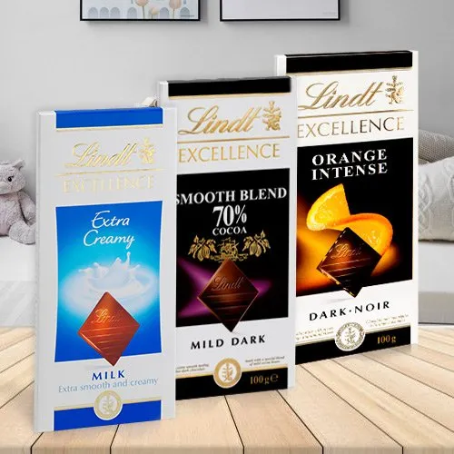 Special Lindt Excellence Chocolate Bars