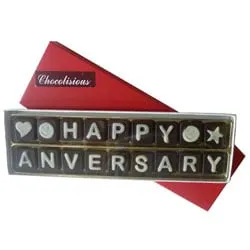 Tempting Happy Anniversary Chocolates Pack