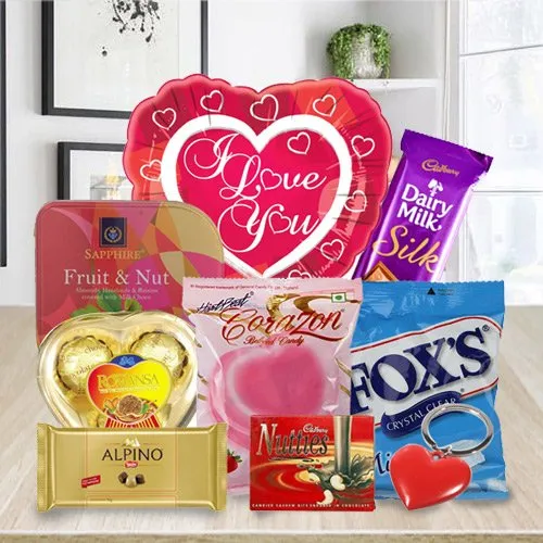 Delectable Chocolaty Love Hamper