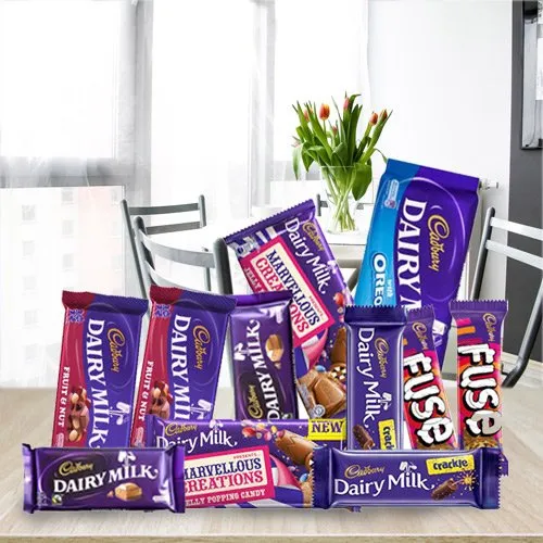 Delectable Assortment of Cadbury Chocolates