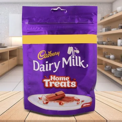 Tasty Cadbury Dairy Milk Home Treats Chocolates