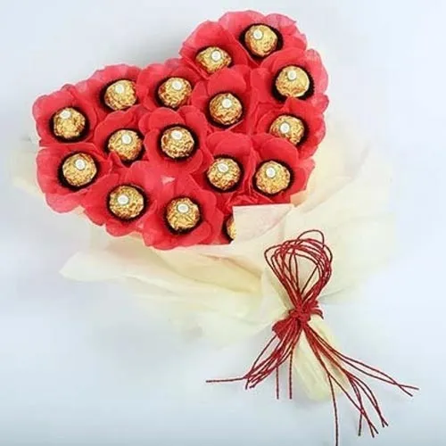 Enticing Ferrero Rocher Chocolate Bouquet