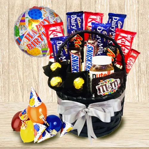 Marvelous Birthday Chocolate Basket