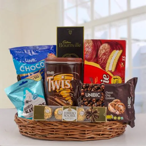 Yummy Chocolate Gift Basket