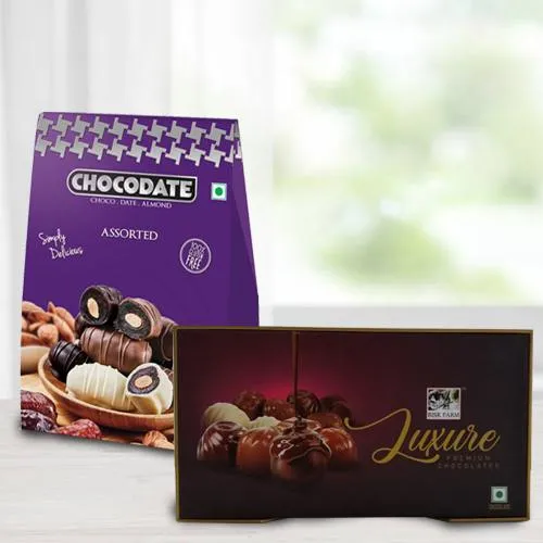 Exceptional Choco Date N Truffle Chocolate Duo
