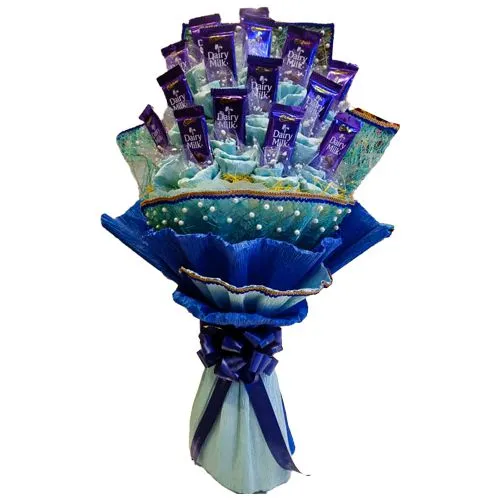 Marvelous Arrangement of Cadbury Dairy Milk Chocolate