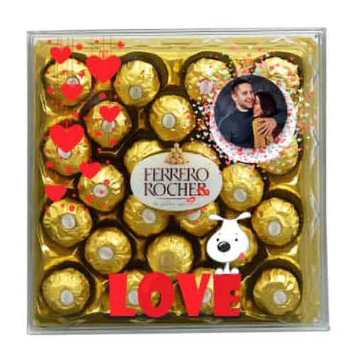 Customized Love Art Ferrero Rocher Box