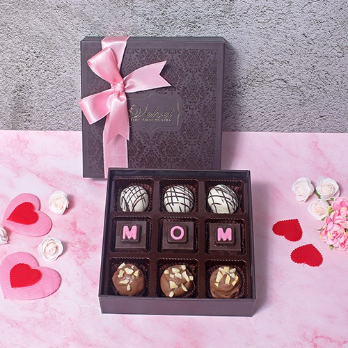 Chocolicious Mothers Day Treat Gift Box of 9 pieces