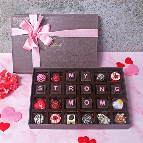 Exclusive My Strong Mom Chocolates Gift Box