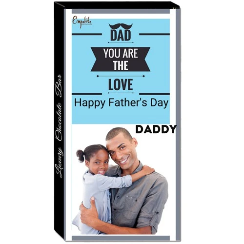 Tempting Personalize Chocolicious Gift for Dad