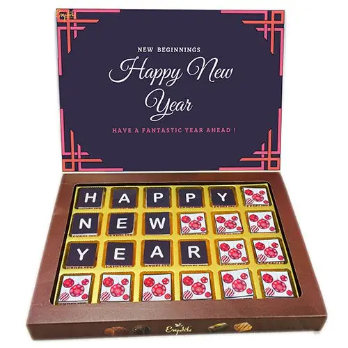 Rich N Creamy New Years Chocolates Box