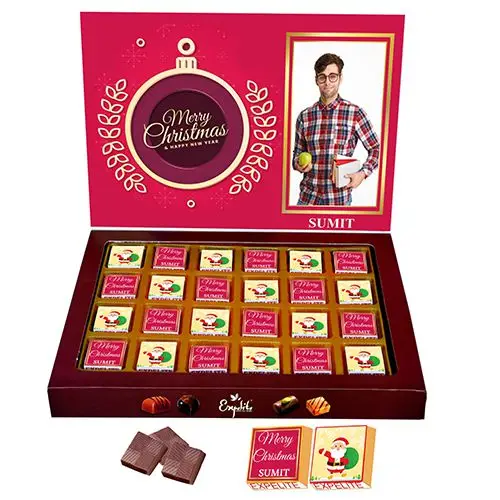 Delectable Personalized Chocolate Gift Box