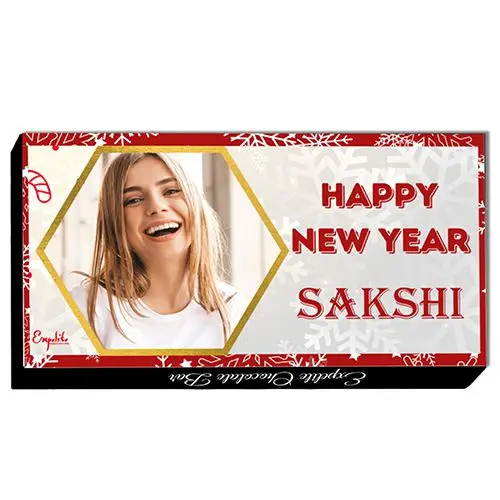 Exclusive Personalized New Year Chocolate Bar