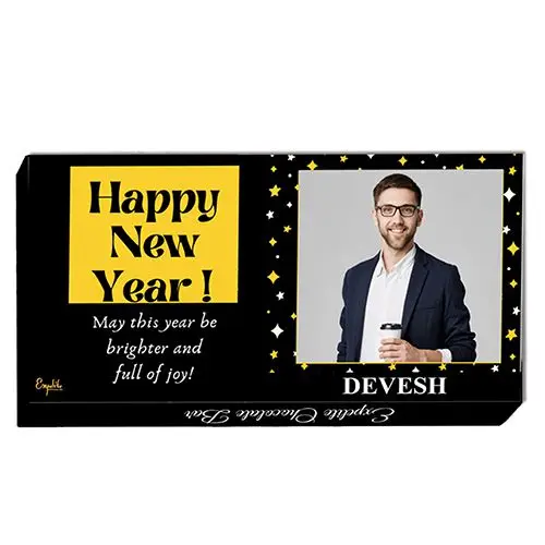 Exclusive New Year Personalize Chocolate Bar