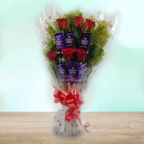 Rosy Chocolaty Bouquet