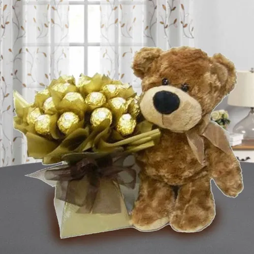 Choco Teddy Love Bouquet