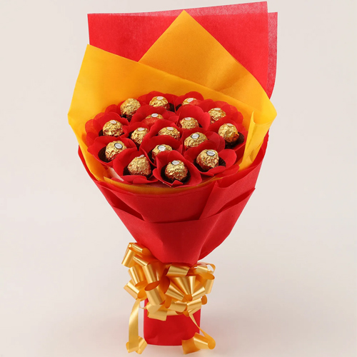 Elegant Ferrero Rocher Bouquet