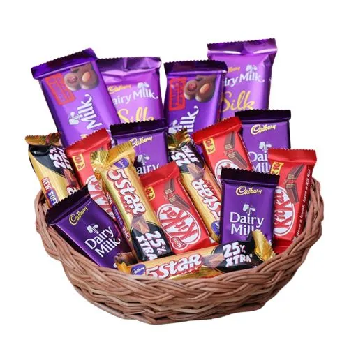 Delicious Chocolate Basket