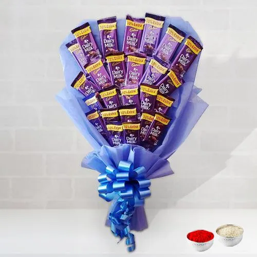 Delicious Bouquet of Cadbury Dairy Milk Chocolates