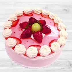 Tempting Strawberry Cake