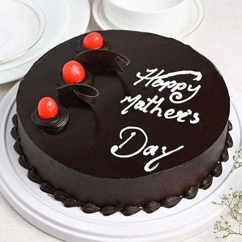 Scrumptious Happy Mothers Day Chocolate Cake