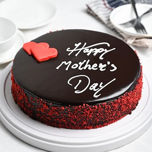 Delicious Happy Mothers Day Chocolate Cake