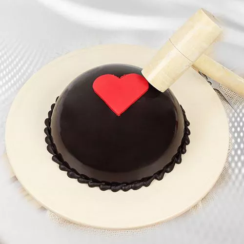 Surprise Inside Heart Cake