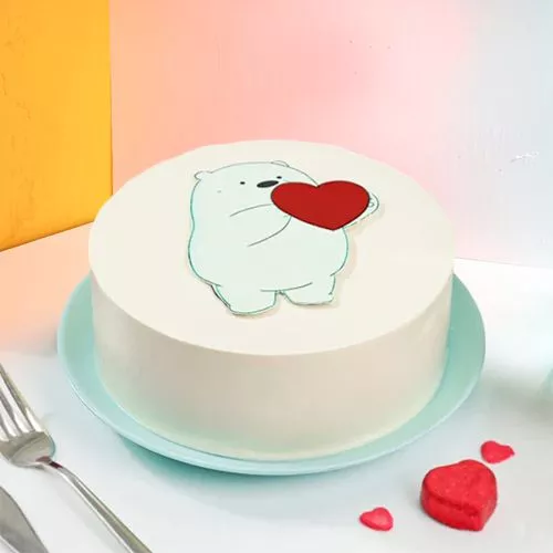 Sweetheart Bear Cake Gift