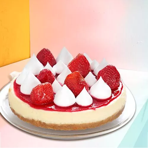 Fresh Strawberry Cheesecake Gift