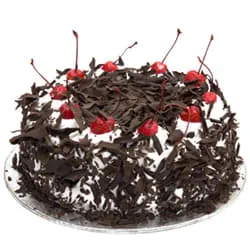 Tender Eggless Black Forest Cake