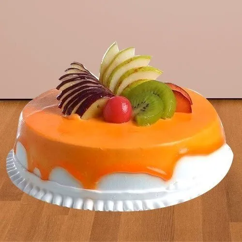 Delectable Fresh Fruit Cake