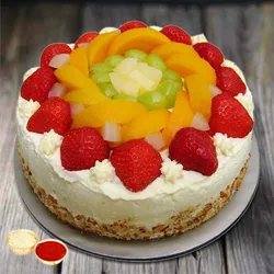 Enjoyments Embrace 1 Kg Egg less Fresh Fruit Cake