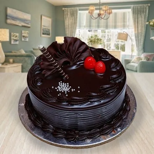 Delicious Chocolate Truffle Cake