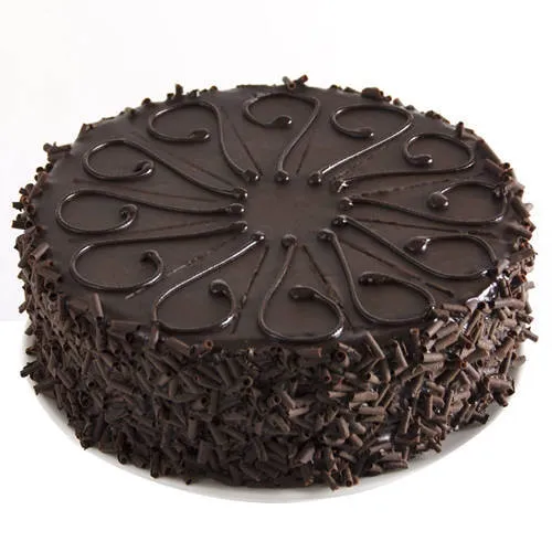 Yummy Eggless Chocolate Cake for Birthday