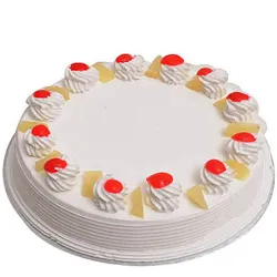 Special Vanilla Cake for Anniversary