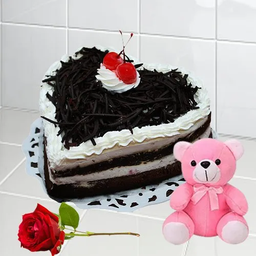 Black Forest Heart N Rosy Hugs