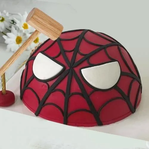 Exclusive Spiderman Smash Cake for Kids