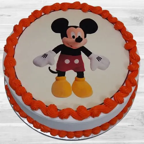 Appealing Mickey Mouse Special Cake