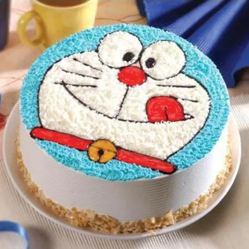 Mouth Watering Kids Party Special Doremon Cake