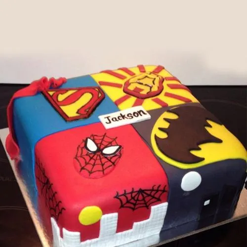 Remarkable Super Hero Cake