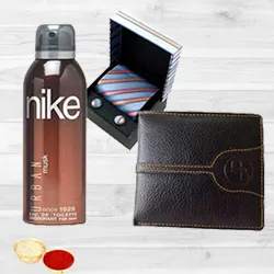 Superb Combo of Gents Accessories with free Roli Tilak and Chawal